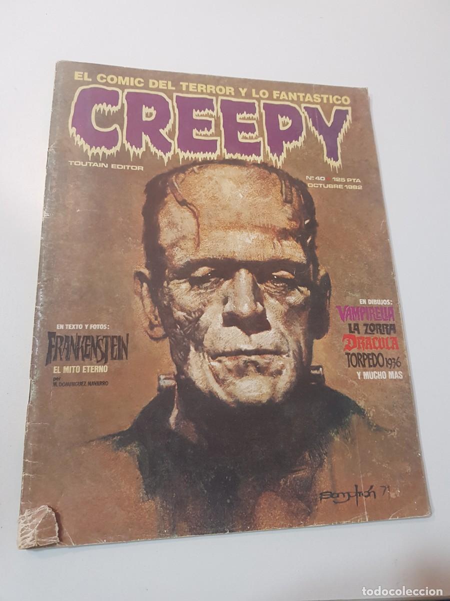 C&oacute;mics: COMIC DEL TERROR Y LO FANTASTICO CREEPY N&ordm;40 - Foto 1