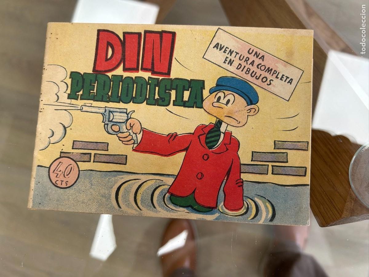 C&oacute;mics: DIN PERIODISTA RAREZA MUY BUEN ESTADO