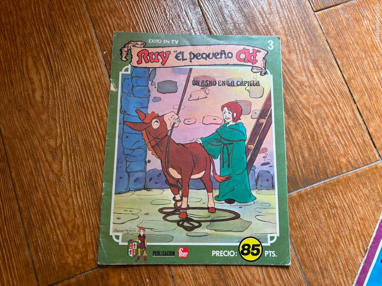 C&oacute;mics: RUY EL PEQUE&Ntilde;O CID. N&deg; 3 EDICIONES FHER 1980.