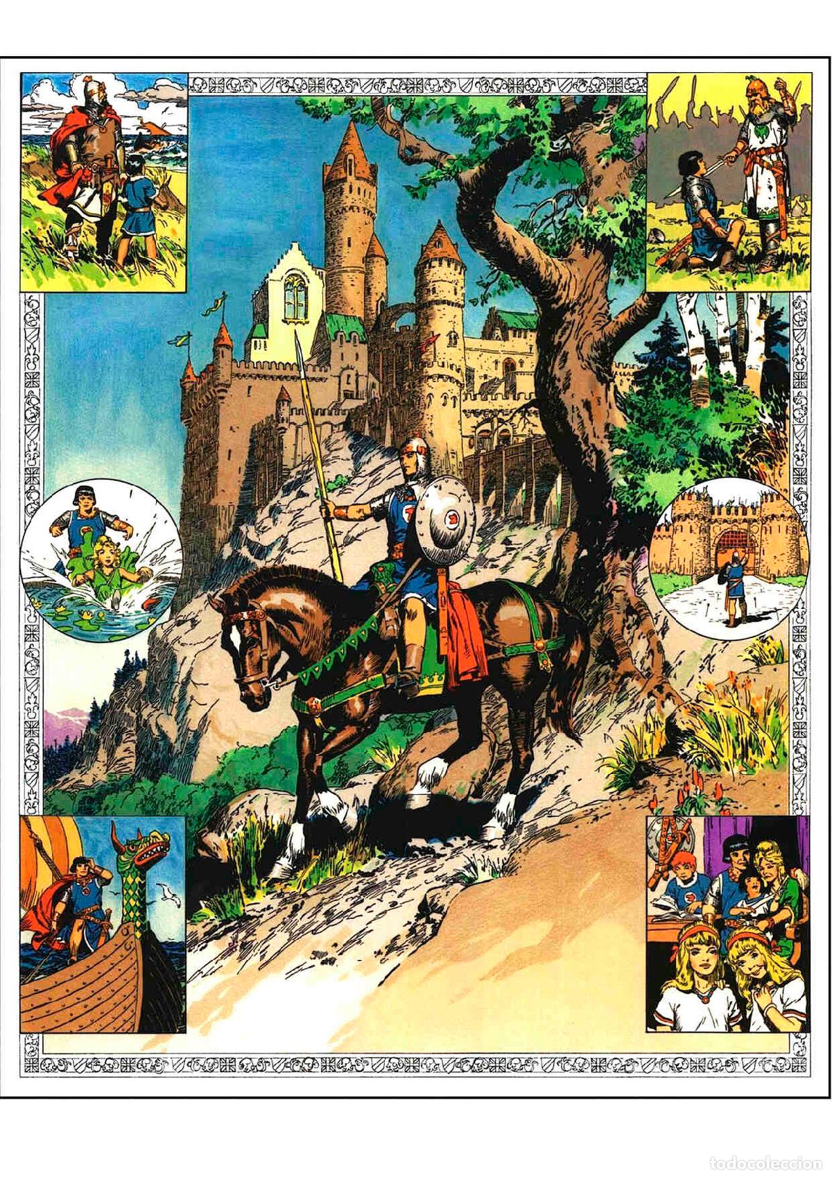 Comics: Poster DIN 4 numero 0345/1: El Principe Valiente, serie Clasicos Americanos