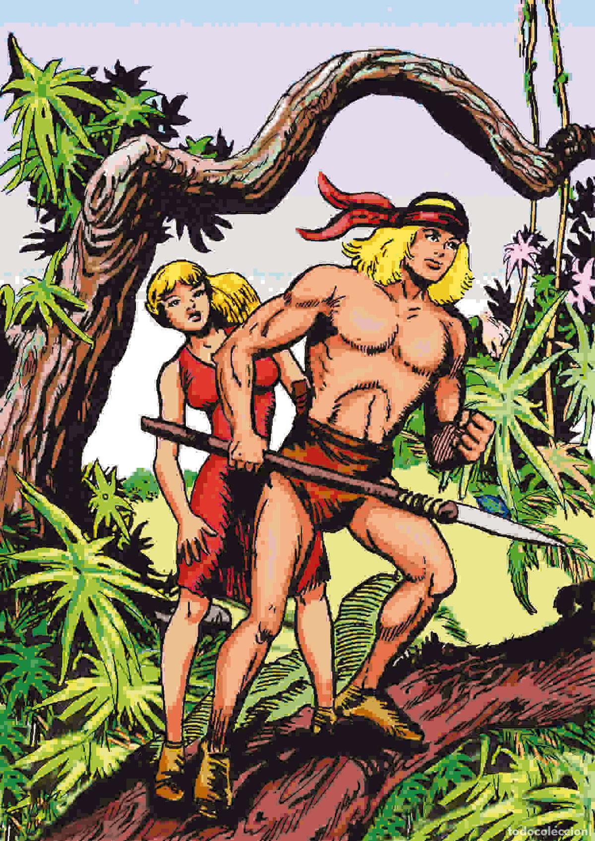 Comics: Poster DIN 4 medida 21 x 29,5 cm modelo 008 (1): Piel de Lobo y Luana de Manuel Gago