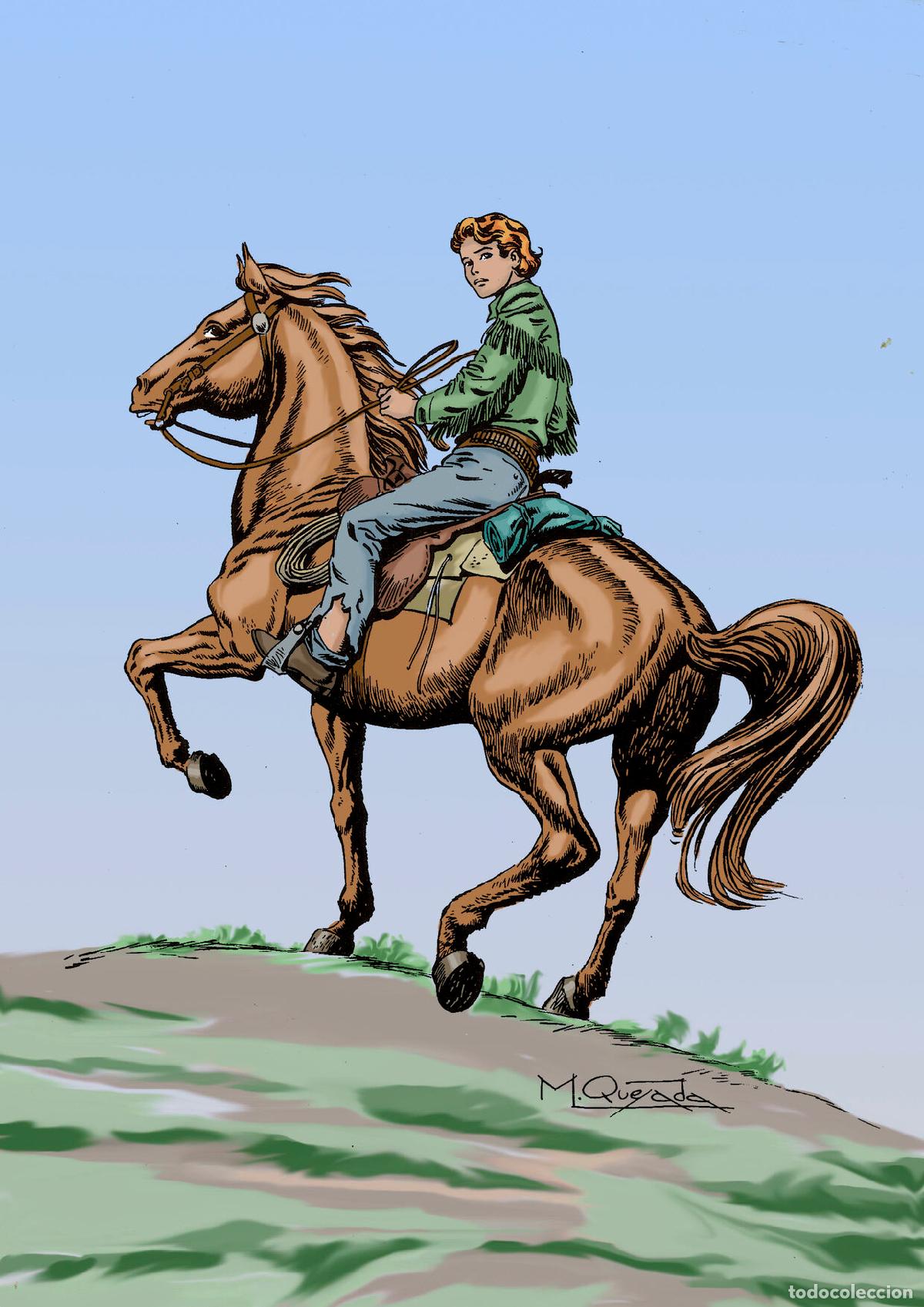 C&oacute;mics: Poster DIN 4 numero 051/1: Ted el pelirrojo, serie Clasicos Espa&ntilde;oles