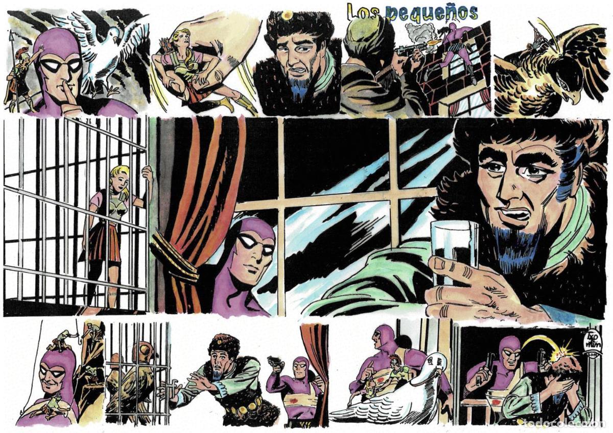 Comics: Poster DIN 4 numero 0109: The Phantom: serie El Hombre Enmascarado: Los peque&ntilde;os - NULL