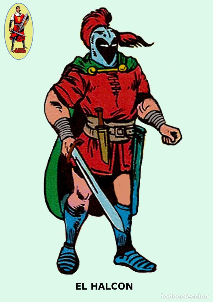 Comics: Poster DIN 4 numero 0475: El Capitan Trueno: El Halcon - NULL