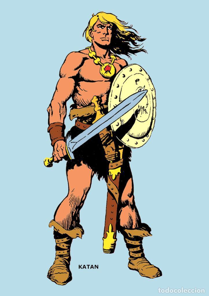 Fumetti: Poster DIN 4 numero 0291: Katan de Brocal Remohi, serie Clasicos Espa&ntilde;oles - NULL