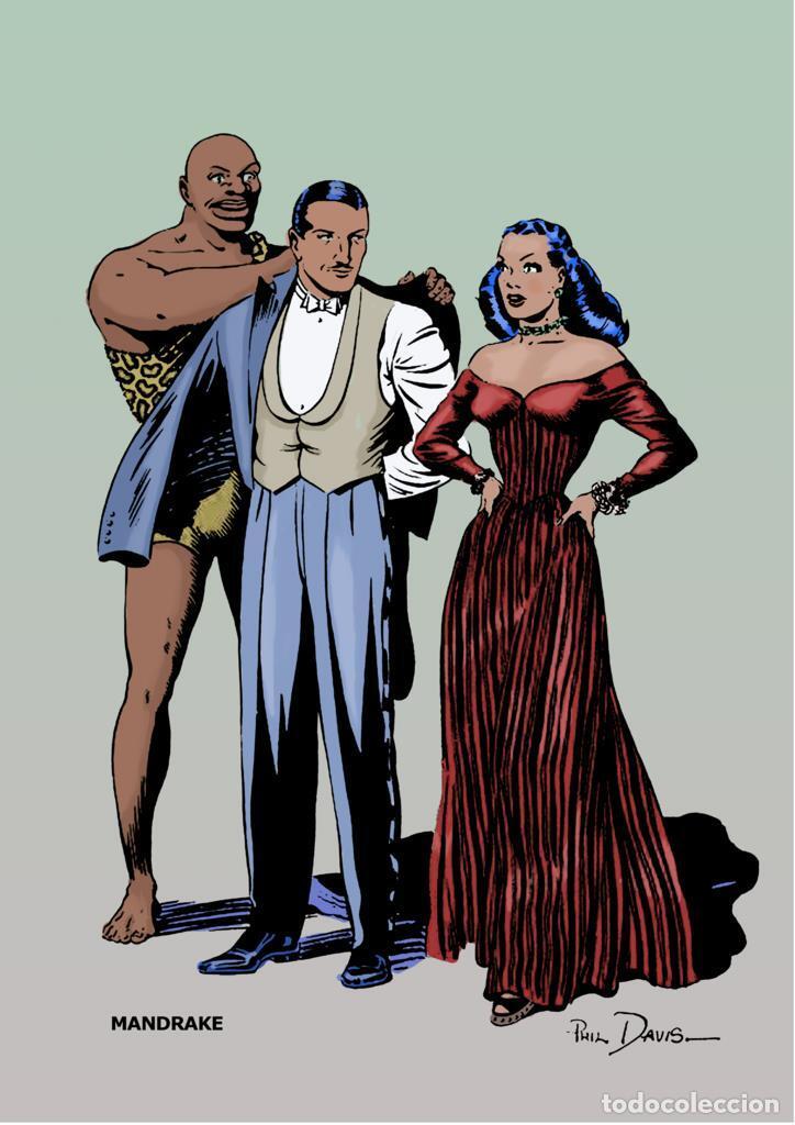 Fumetti: Poster DIN 4 numero 0342: Mandrake el mago, serie Clasicos Americanos - NULL