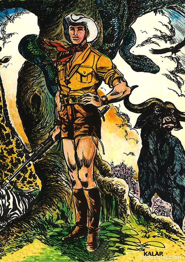 Fumetti: Poster DIN 4 numero 0348: Kalar de Tomas Marco, serie Clasicos Espa&ntilde;oles - NULL