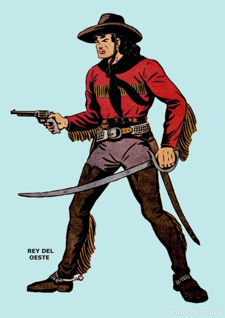 Comics: Poster DIN 4 numero 0450: El rey del oeste de Manuel Gago - NULL
