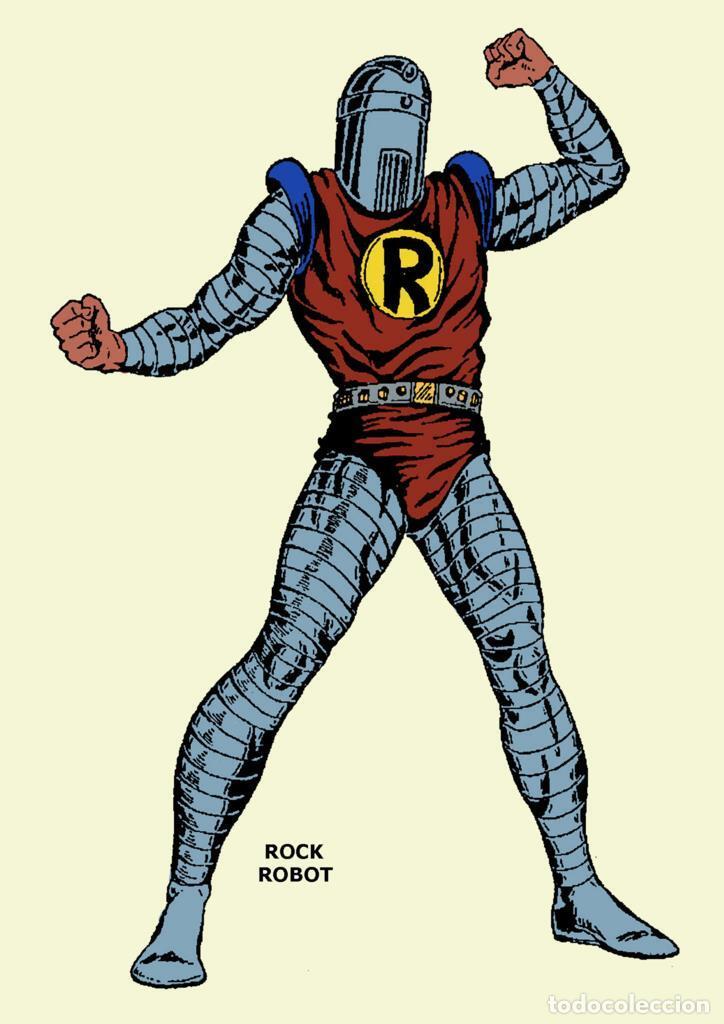 Comics: Poster DIN 4 numero 0455: Rock Robot de Martinez Osete - NULL