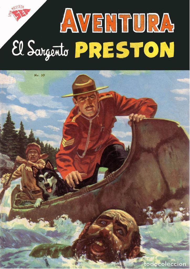 Fumetti: Poster DIN 4 numero 0635: Novaro: Aventura cubierta numero 10: El Sargento Preston - NULL
