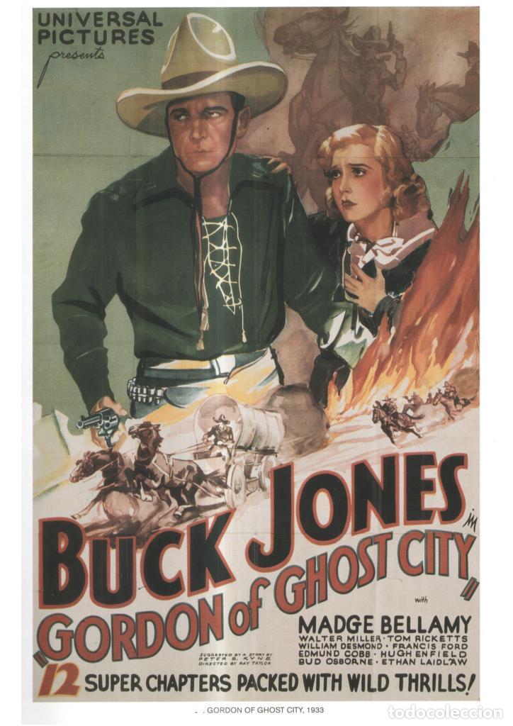 Fumetti: Poster DIN 4 numero 1068: Buck Jones: Gordon of Ghost City, 1933: Madge Bellamy - NULL