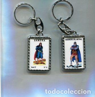 Fumetti: Llavero El Guerrero del Antifaz y Sandra - Varios