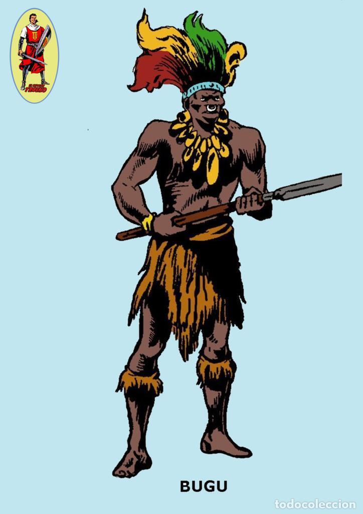C&oacute;mics: Poster DIN 4 numero 0469: El Capitan Trueno: Bugu