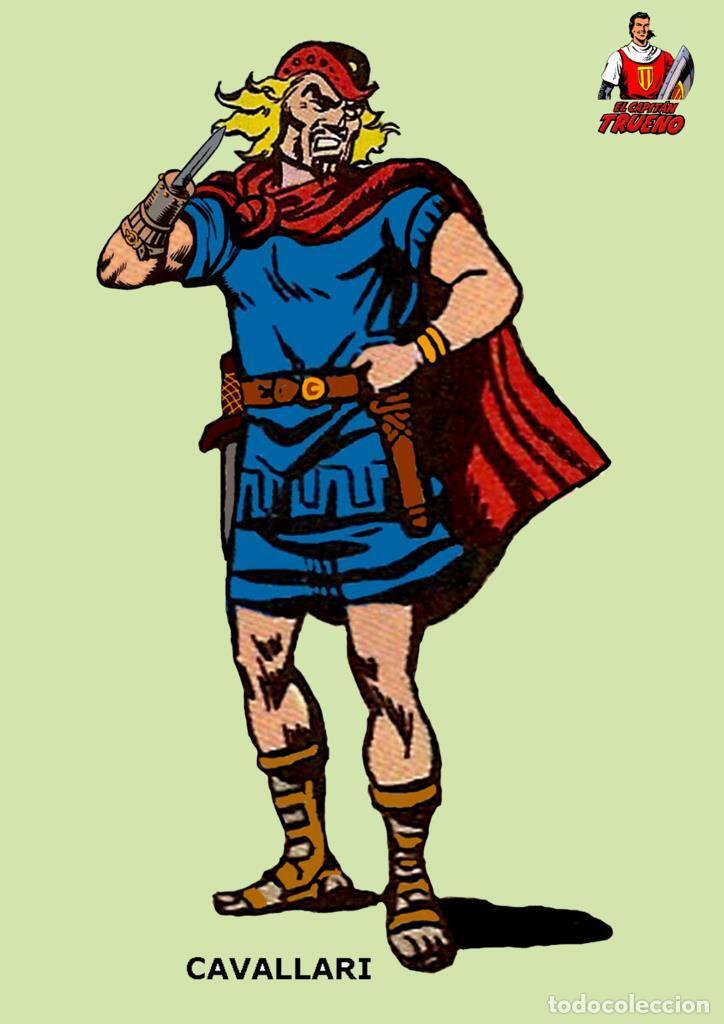 Comics: Poster DIN 4 numero 0470: El Capitan Trueno: Cavallari