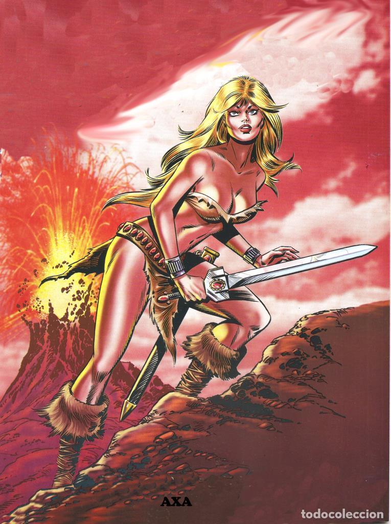 Comics: Poster DIN 4 numero 0154: AXA modelo 04 - NULL