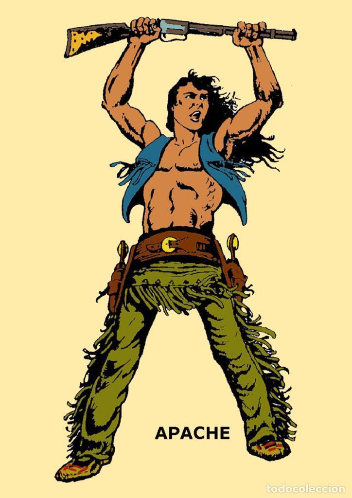 Comics: Poster DIN 4 numero 0172: Apache, serie Clasicos Espa&ntilde;oles - NULL