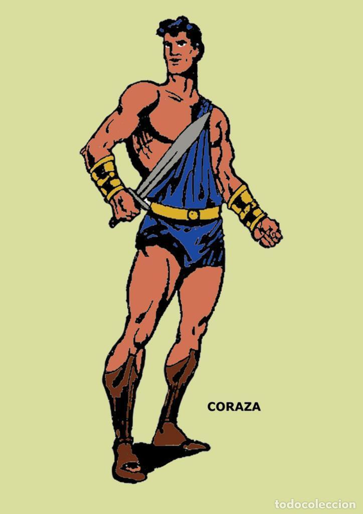 Comics: Poster DIN 4 numero 0182: Coraza, serie Clasicos Espa&ntilde;oles - NULL