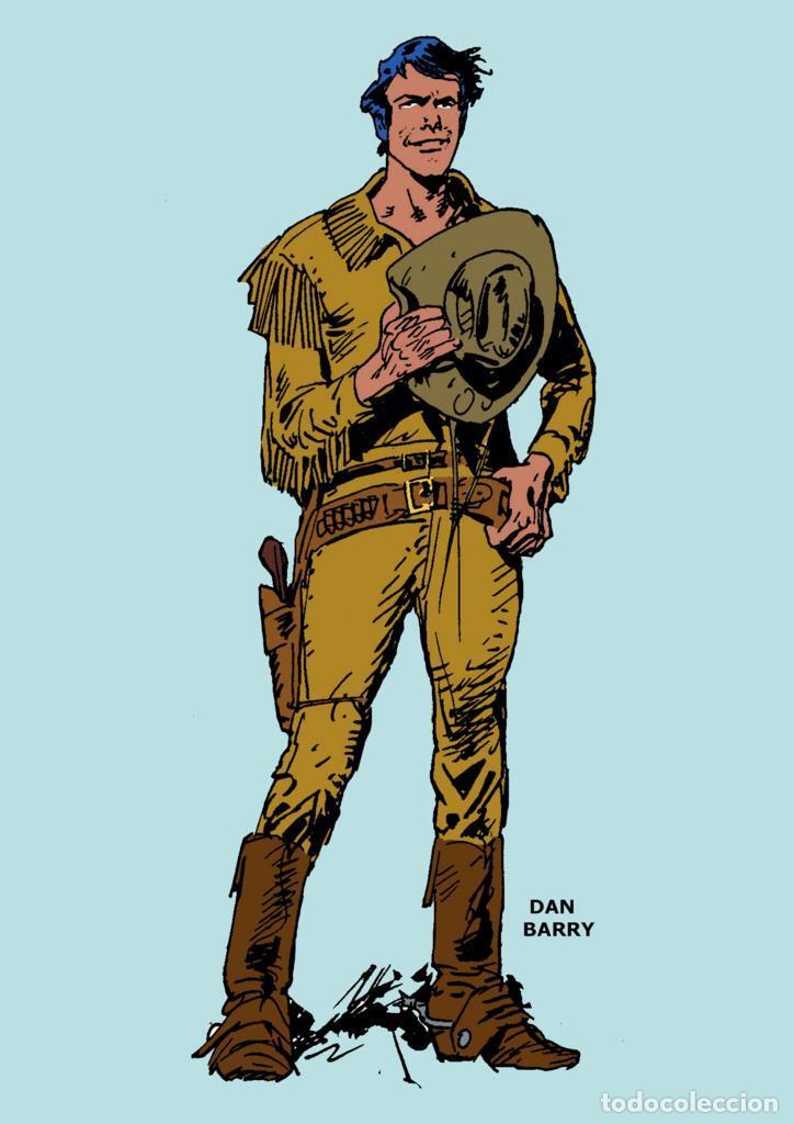 Comics: Poster DIN 4 numero 0187: Dan Barry de Jose Ortiz, serie Clasicos Espa&ntilde;oles - NULL