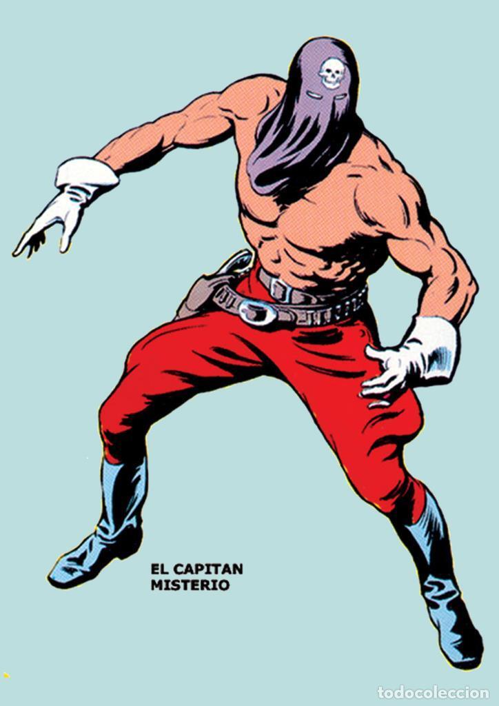 Comics: Poster DIN 4 numero 0168: El Capitan Misterio, serie Clasicos Espa&ntilde;oles - NULL