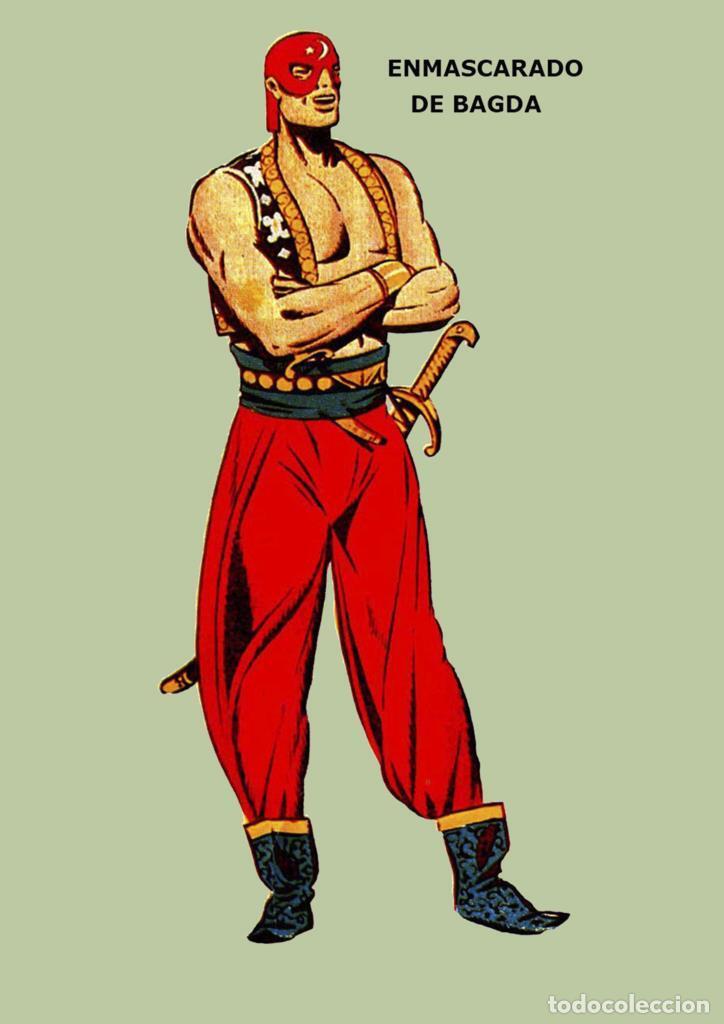 Comics: Poster DIN 4 numero 0272: Enmascarado de Bagdad, serie Clasicos Espa&ntilde;oles - NULL