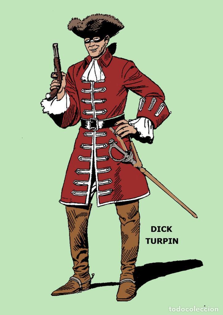 Comics: Poster DIN 4 numero 0188: Dick Turpin de Martin Salvador, serie Clasicos Espa&ntilde;oles - NULL