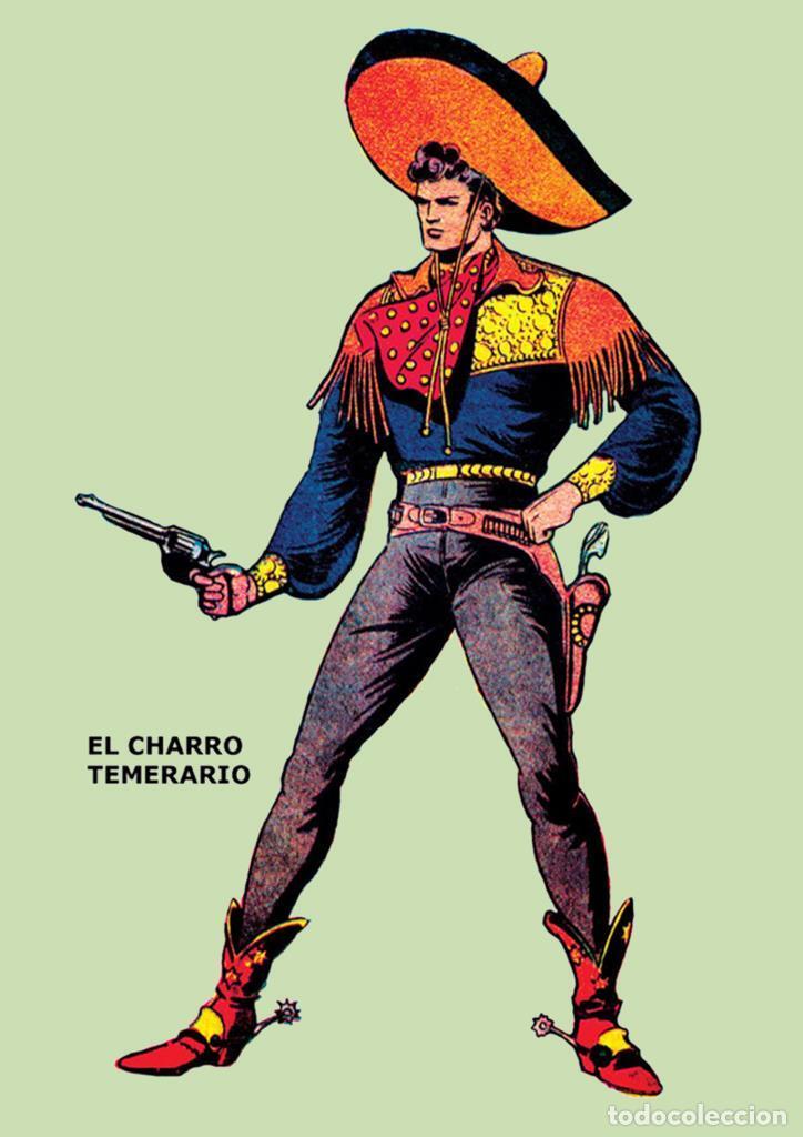 Comics: Poster DIN 4 numero 0193: El Charro Temerario de Matias Alonso, serie Clasicos Espa&ntilde;oles - NULL