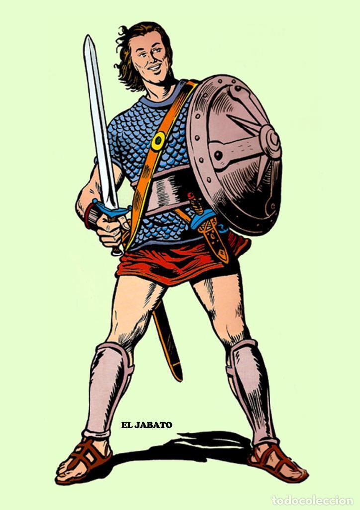 Comics: Poster DIN 4 numero 0198: El Jabato de F.Darnis, serie Clasicos Espa&ntilde;oles - NULL