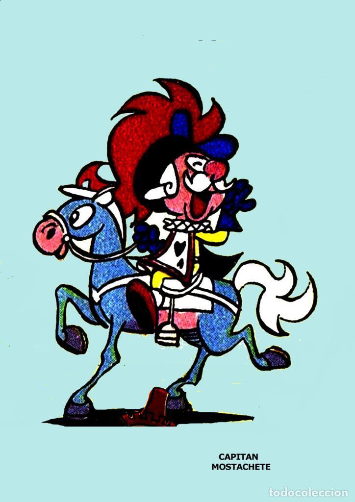 Comics: Poster DIN 4 numero 0254: Capitan Mostachete de Jose Sanchis - NULL