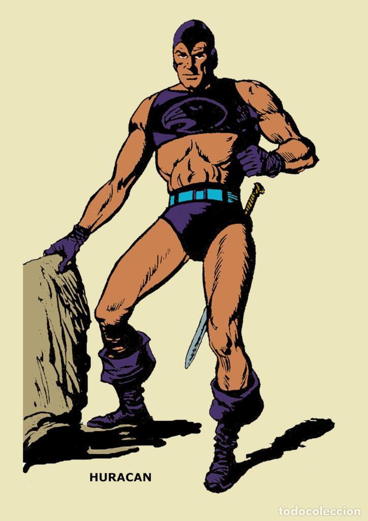 Comics: Poster DIN 4 numero 0283: Huracan de Manuel Lopez Blanco, serie Clasicos Espa&ntilde;oles - NULL