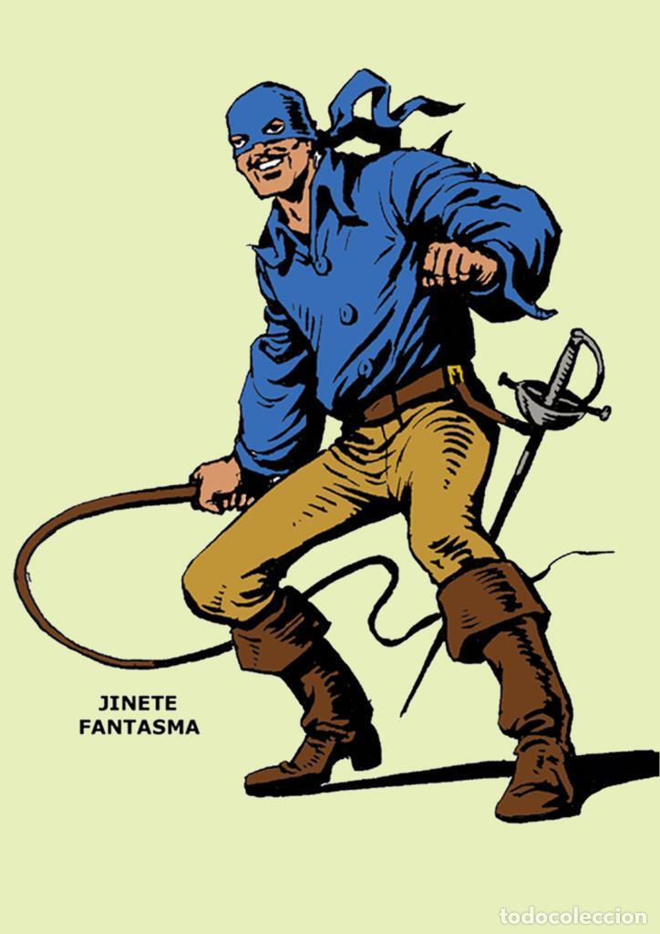 Comics: Poster DIN 4 numero 0288: Jinete Fantasma de Ambros, serie Clasicos Espa&ntilde;oles - NULL