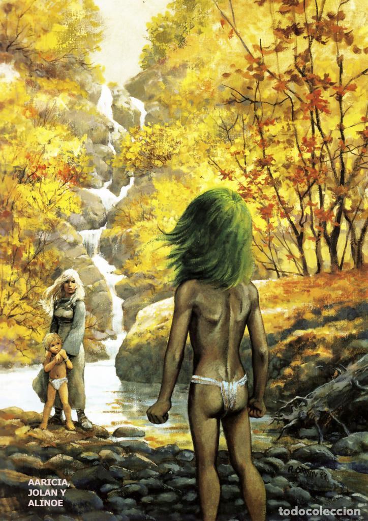 Comics: Poster DIN 4 numero 0422: Thorgal: Aaricia, Jolan y Alinoe - NULL