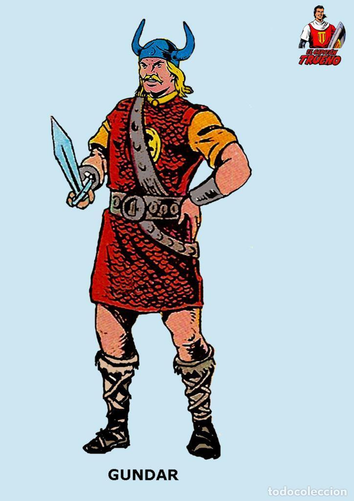 Comics: Poster DIN 4 numero 0477: El Capitan Trueno: Gundar - NULL