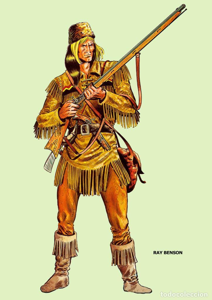 Fumetti: Poster DIN 4 numero 0448: Ray Benson de Luis Monta&ntilde;a - NULL