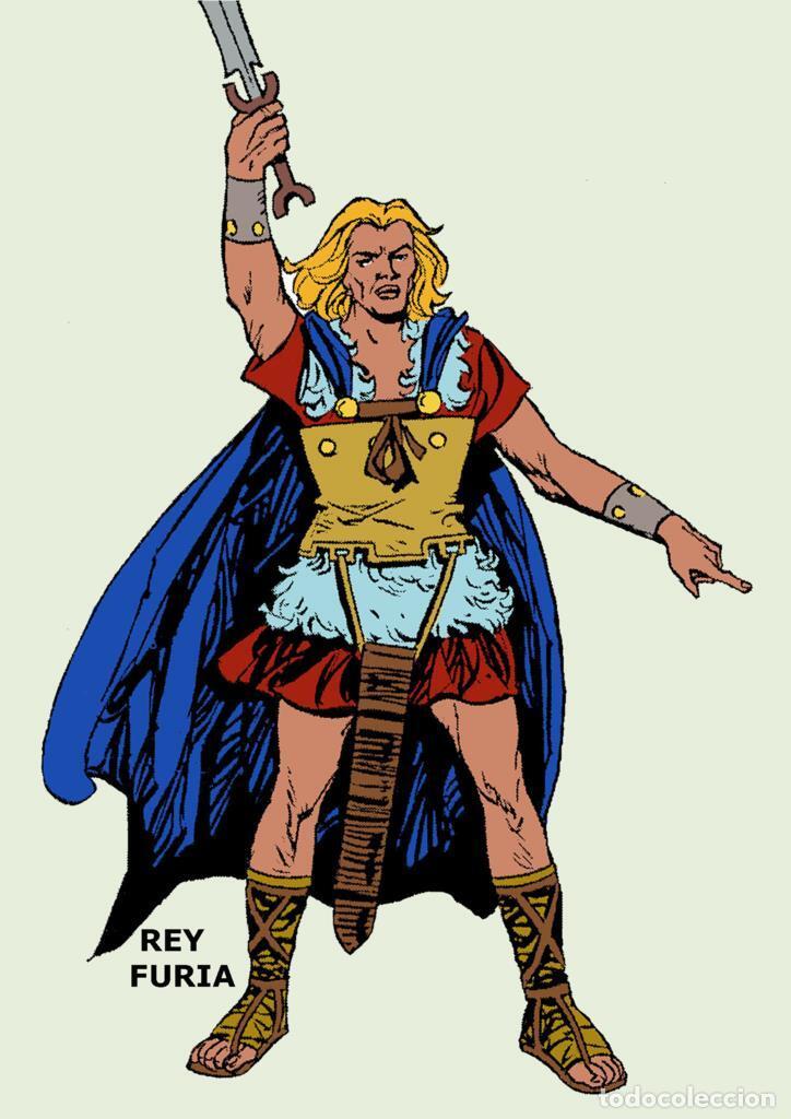 Fumetti: Poster DIN 4 numero 0453: El rey furia - NULL