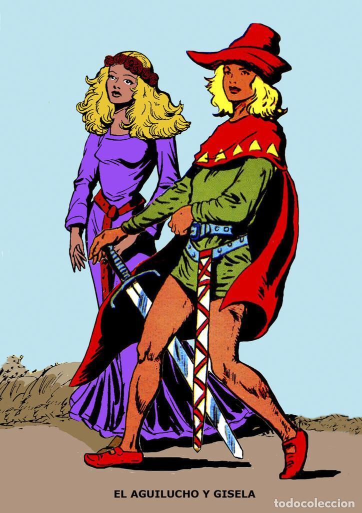 Comics: Poster DIN 4 numero 0769: El Aguilucho y Gisela - NULL