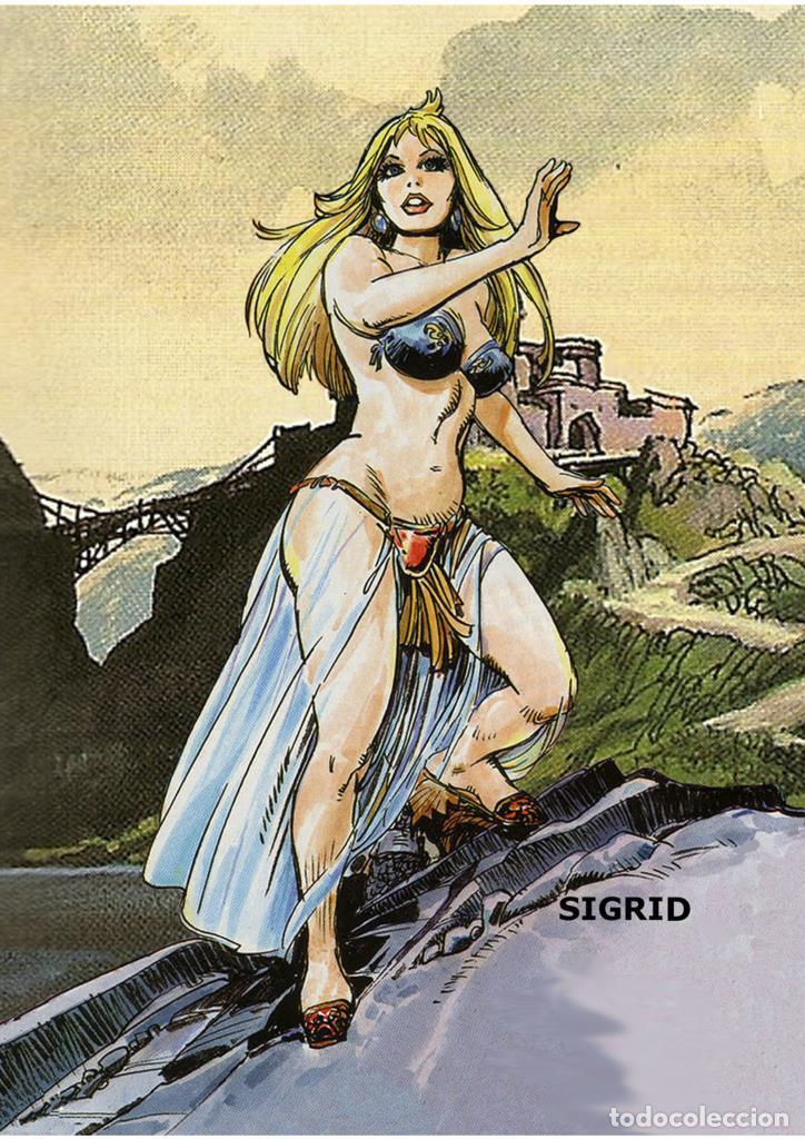 Comics: Poster DIN 4 numero 0804: Sigrid de bailarina - NULL