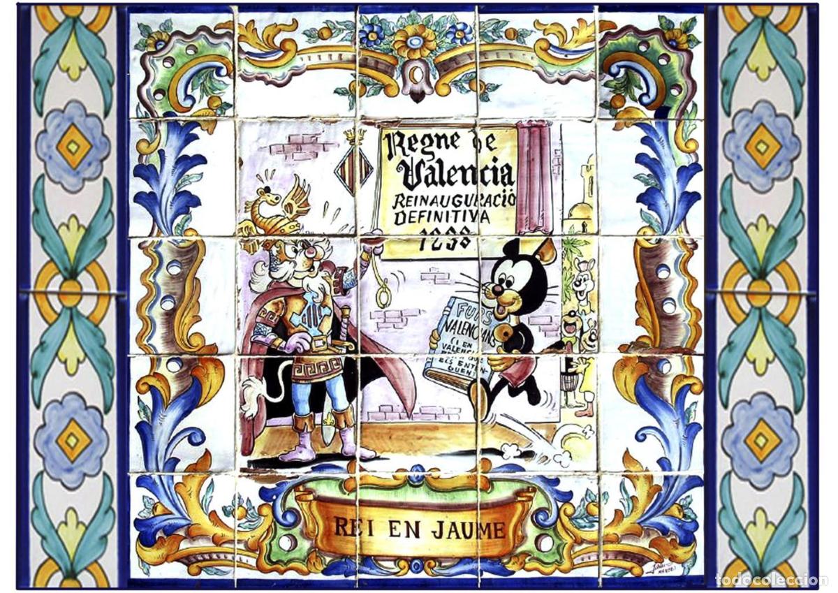 C&oacute;mics: Poster DIN 4 numero 0872: Pumby ceramica valenciana: Rei en Jaume - NULL