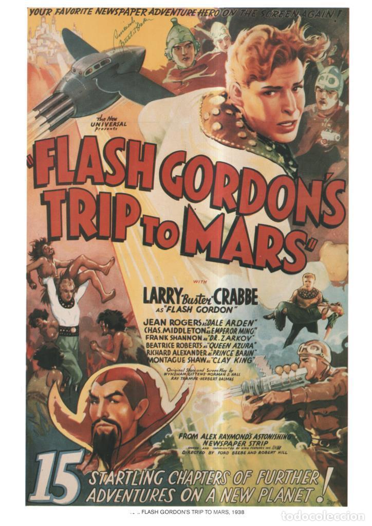 Comics : Poster DIN 4 numero 1061: Flash Gordon's Trip to Mars, 1938: Larry Buster Crabbe - NULL