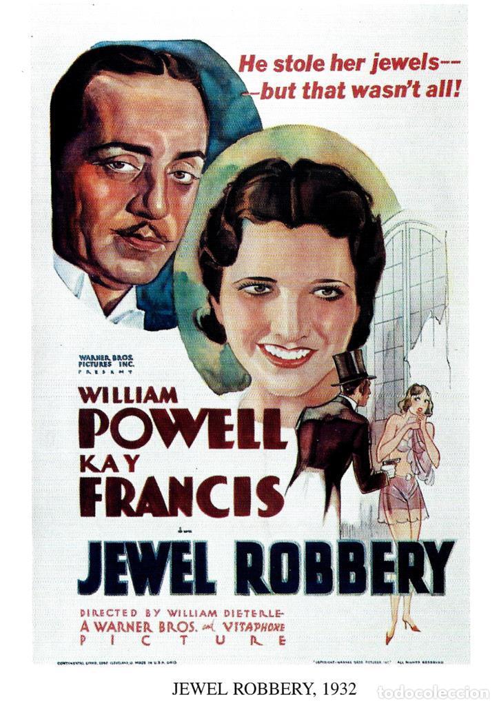 Fumetti: Poster DIN 4 numero 1265: Jewel Robbery, 1932: William Powell, Kay francis - NULL