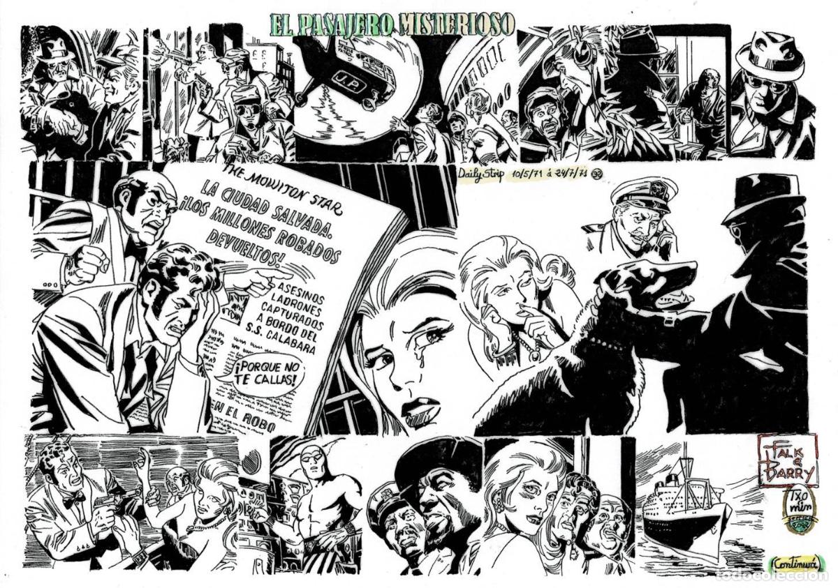 C&oacute;mics: Poster DIN 4 numero 1436: The Phantom-El Fantasma: El pasajero misterioso - NULL