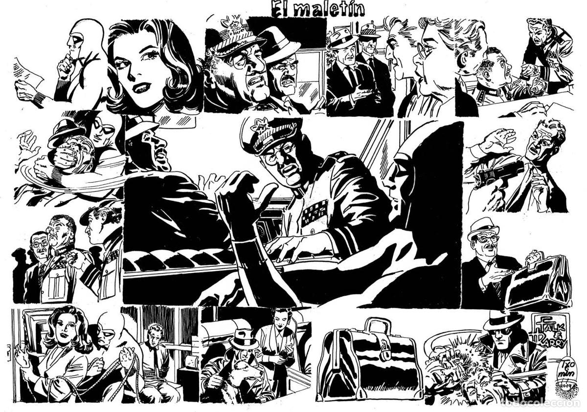 C&oacute;mics: Poster DIN 4 numero 1465: The Phantom-El Fantasma: El maletin - NULL