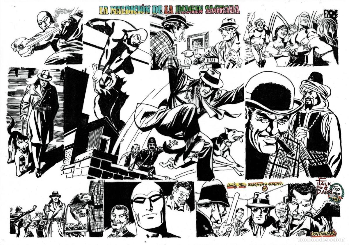 C&oacute;mics: Poster DIN 4 numero 1480: The Phantom-El Fantasma: La maldicion de la imagen sagrada - NULL