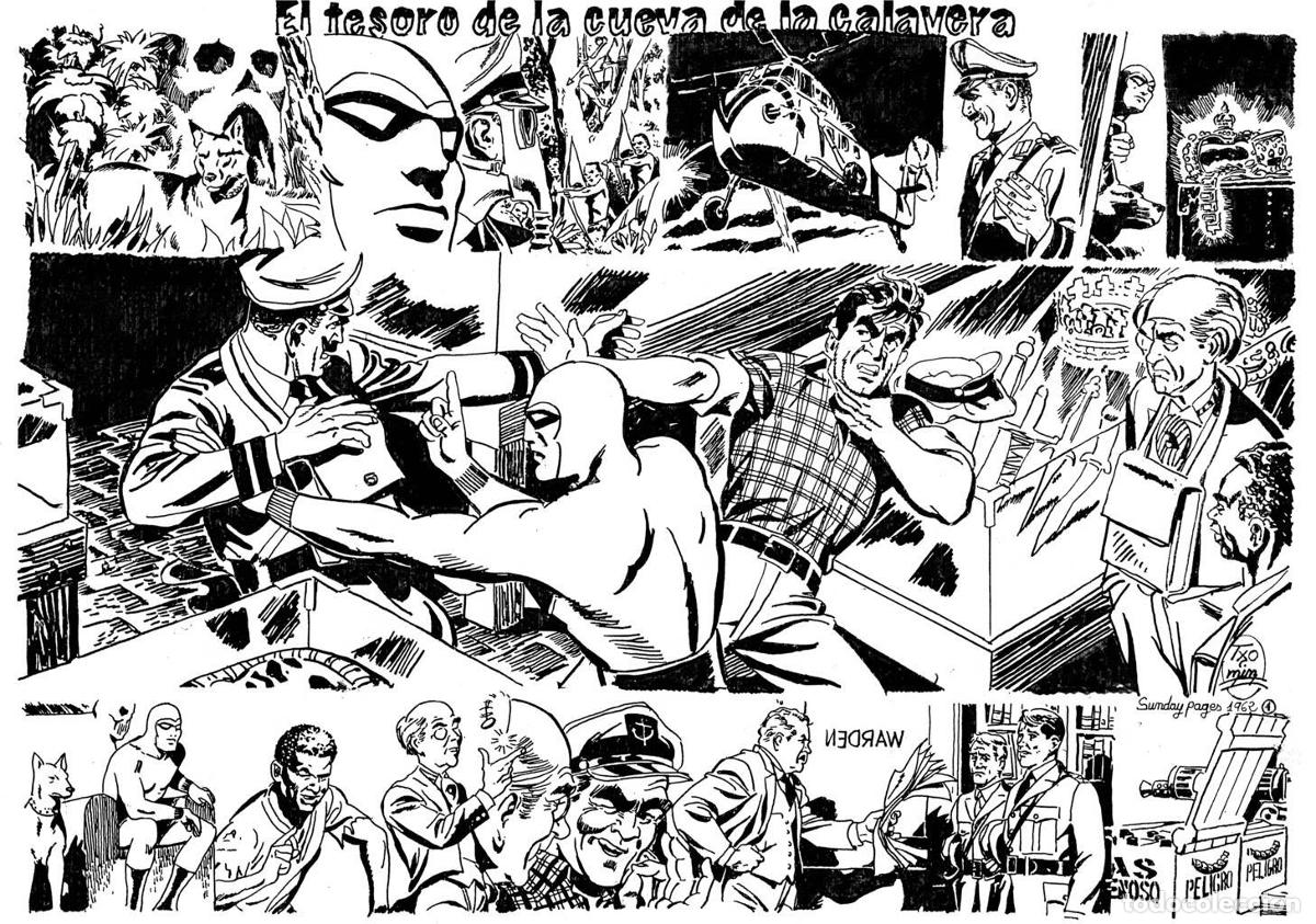 Comics : Poster DIN 4 numero 1466: The Phantom-El Fantasma: El tesoro de la cueva de la calavera - NULL