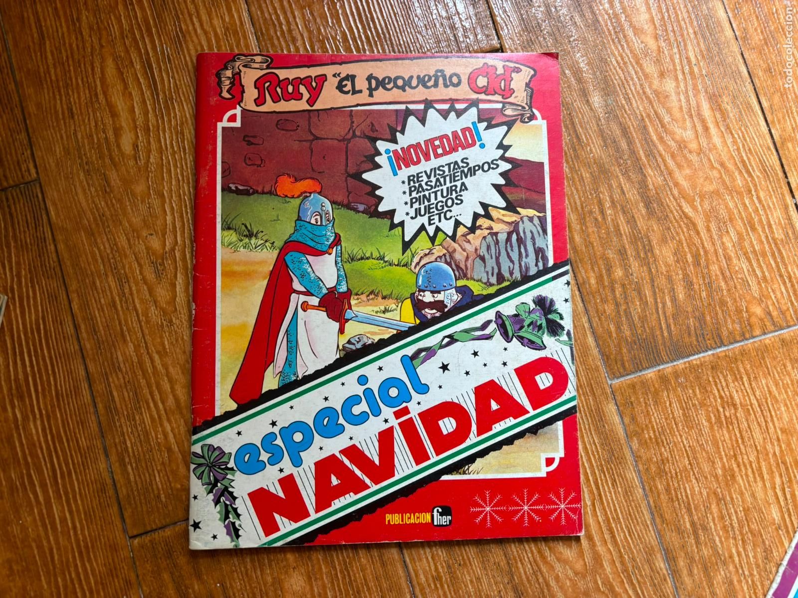 C&oacute;mics: RUY EL PEQUE&Ntilde;O CID. ESPECIAL NAVIDAD EDICIONES FHER 980.