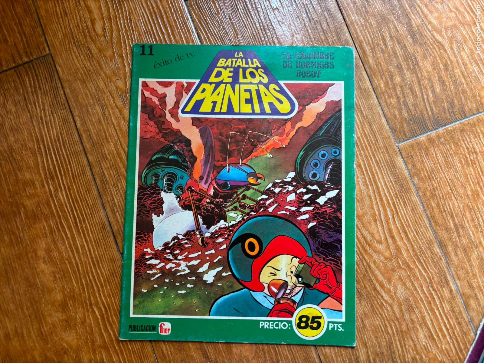 C&oacute;mics: LA BATALLA DE LAS PLANETAS N&ordm; 11 COMANDE G EDICIONES FHER 1980.