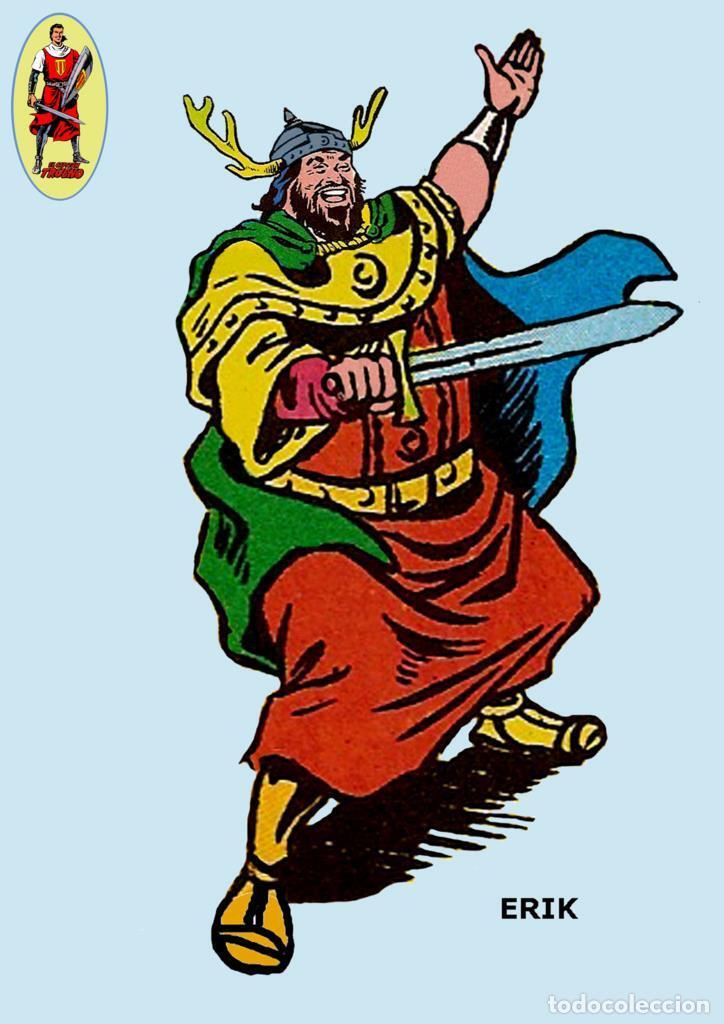 Comics: Poster DIN 4 numero 0476: El Capitan Trueno: Erik el fuerte - NULL