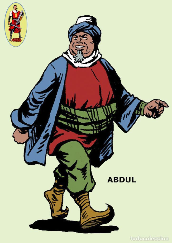 Fumetti: Poster DIN 4 numero 0498: El Capitan Trueno: Abdul - NULL
