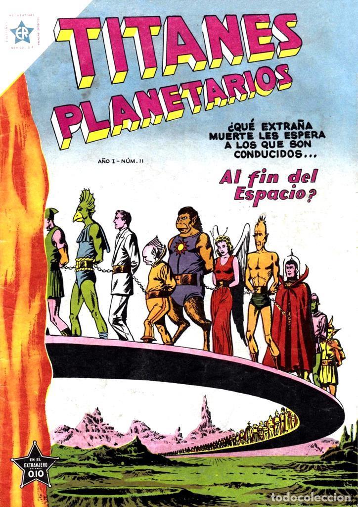 Comics: Poster DIN 4 numero 0547: Titanes Planetarios cubierta numero 11 - NULL
