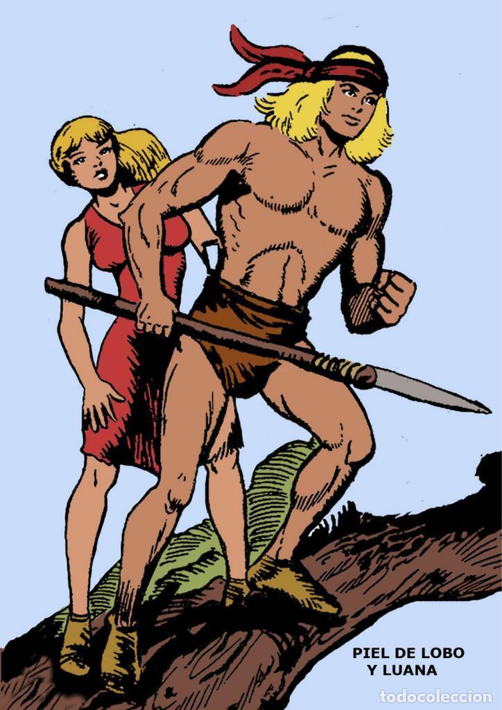 Comics: Poster DIN 4 numero 0765: Piel de Lobo y Luana - NULL