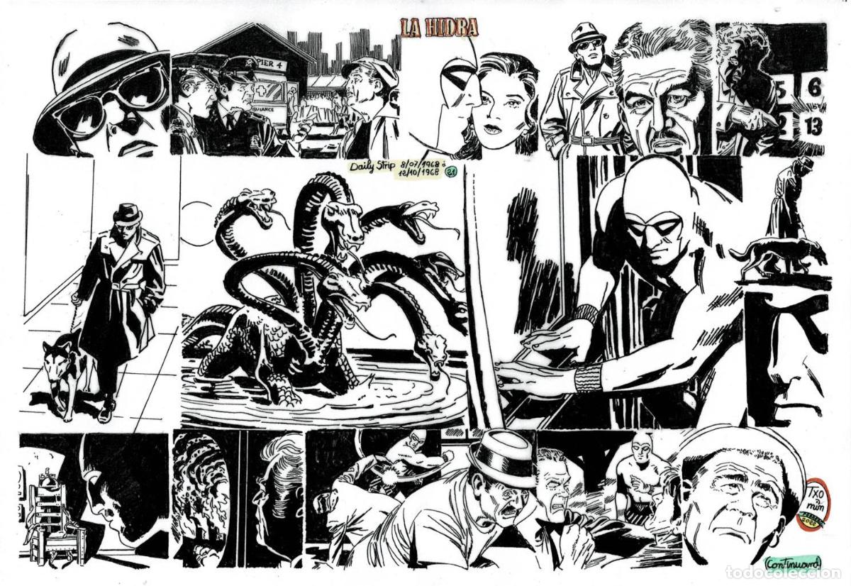 Comics: Poster DIN 4 numero 1391: The Phantom: serie El Hombre Enmascarado: La hidra - NULL